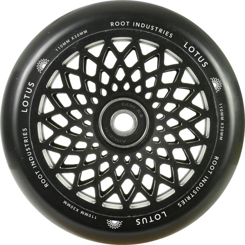 Root Industries Stuntscooter Root Industries Lotus Stunt-Scooter Rolle 110mm Schwarz/PU Schwarz von Root Industries