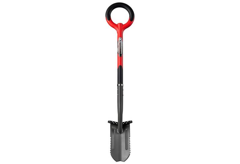 Root Slayer® Spaten Radius Grabenspaten Wurzelspaten, (1-St), Trench Spaten mit hoher Hebelwirkung, Wurzelklinge zum Schneiden von Root Slayer®