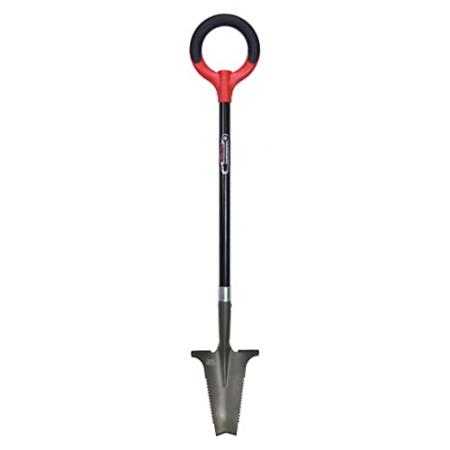 RootSlayer Spaten speziell massiv - Verkauf - Rot - Erwachsene - ultrascharfe Stahlzähne, ultra robust und leicht RootSlayer Spaten speziell massiv - Verkauf - Rot - Erwachsene - ultrascharfe Stahlzähne, ultra robust und leicht von Root Slayer