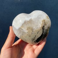 Bezauberndes Quarz Ozean Jaspis Herz von ROOTSANDAURA