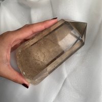Rauchquarz Rutil Rohstein Basispunkt Aus Brasilien von ROOTSANDAURA