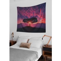 Natur Wandteppich/Wandbehang Wanddeko von RootsMusicTShirts