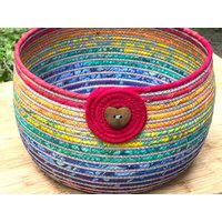 True Colors Swirl Seilkorb True Colors Swirl Seilkorb von RopeBowlsbyAmyB