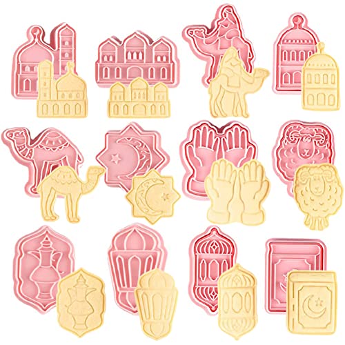 Ausstechformen Ramadan islamische muslimische Ausstechformen DIY Fondant Kuchen Backen Werkzeuge Keksform für Kinder Keksformen Kuchen Backen Form Cartoon DIY Backen Werkzeuge von Ropniik