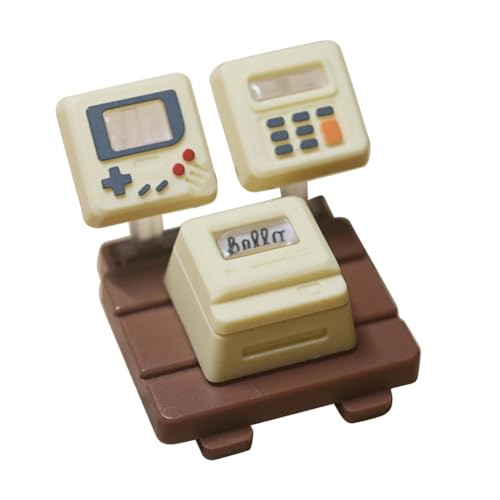 Rordigo K04 Tastatur-Tastenkappen, 3-In-1-Set für Mechanische, Klassische Retro-Tastenkappen, Süße Tastenkappen, Personalisierte Tastenkappen, Hellgelb, Langlebig von Rordigo