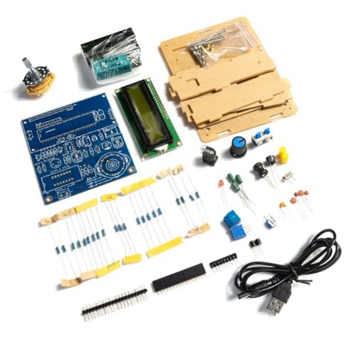 Rordigo Kapazitäts- und Induktanzmessgerät Frequenzmessung DIY Elektronik Bausatz 51 Monolithtester Schaltungsbrett Schweißset von Rordigo