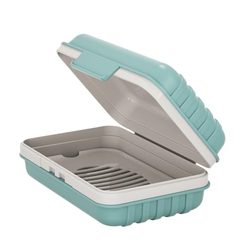 Rordigo Seifenhalter, Seifenschale, Seifenhalter für Dusche, Reise-Seifenschale mit Deckel für Fitnessstudio, Reise-Seifenschale von Rordigo