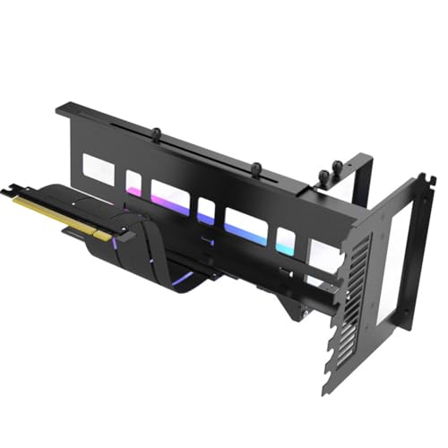 Rordigo Vertikale Halterung der EZ-40 ARGB-Grafikkarte, PCIe 4.0 X16-Adapterkabel, Austausch der Lenkungshalterung der GPU-Grafikkarte von Rordigo