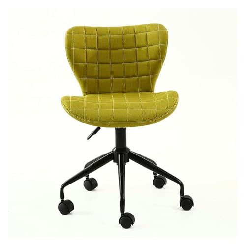 RoroCove Bürostuhl,Computerstuhl, Home Arbeitsstuhl Bürostuhl Stoff Freizeitstuhl Bürodrehstuhl Armloses Kissen Sitz(Fruit Green) von RoroCove