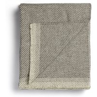 Røros Tweed - Una Wolldecke 200 x 150 cm, grau von Roros Tweed