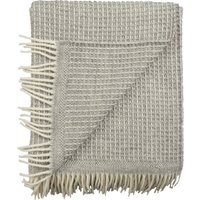 Røros Tweed - Vega Wolldecke 210 x 150 cm, grau von Røros Tweed