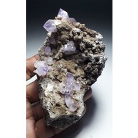 199Gr. Gemmy Amethyst Crystal Cluster Aus Veracruz, Mexiko von RosRocks