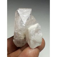 19Gr. Gemmy Pink Twin Danburit & Calcit Kristalle. La Aurora - Charcas, Mexiko von RosRocks