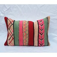 Housse De Coussin Kilim Berbère « Beni Ouarain » En Laine - Fait Main von RosaOilsmarrakech