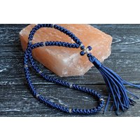 streng Genommener Gebets-Seil-Rosenkranz 100 Knoten, Christlicher Rosenkranz, Brojanica, Kombiskini streng Genommener Gebets-Seil-Rosenkranz 100 Knoten, Christlicher Rosenkranz, Brojanica, Kombiskini von RosaryshopUA