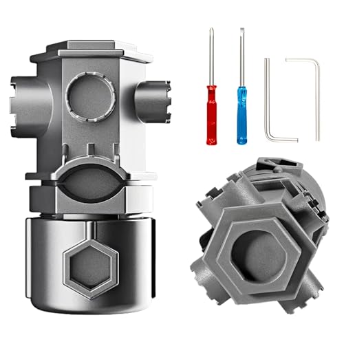 Roscid 16-in-1 Multifunktions Wasserhahnschlüssel Set, 16-in-1 Schraubenschlüssel Wasserhahn Set All in One Schraubenschlüssel Werkzeugset für Wasserhahn Die Küche, Bad, Sanitär Roscid 16-in-1 Multifunktions Wasserhahnschlüssel Set, 16-in-1 Schraubenschlüssel Wasserhahn Set All in One Schraubenschlüssel Werkzeugset für Wasserhahn Die Küche, Bad, Sanitär von Roscid