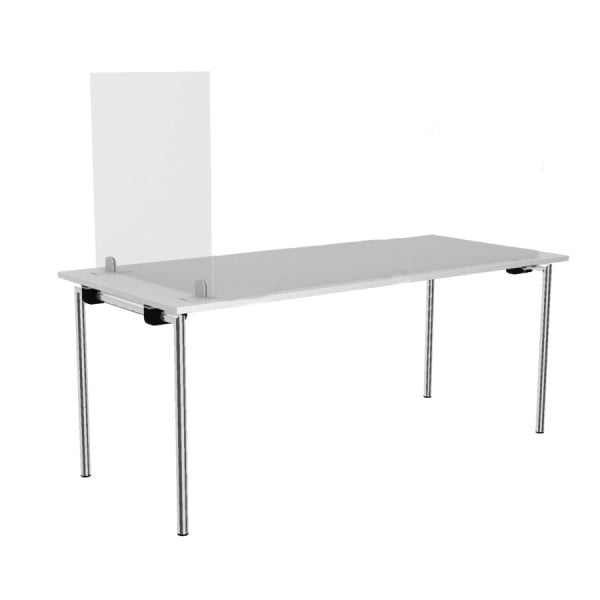 Rosconi T2 Tisch-Trennwand Breite 75 cm - Virenschutz Spuck & Niesschutz Schr... von Rosconi