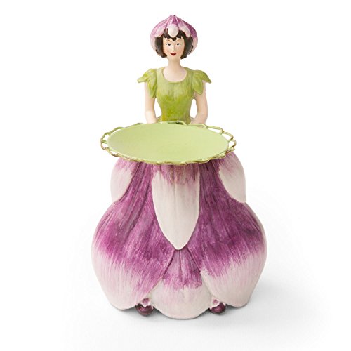 Blumenmädchen Deko Figur - Teelichthalter - Magnolie Blumen mit Kerze stehend Blumenmädchen Deko Figur - Teelichthalter - Magnolie Blumen mit Kerze stehend von ROSEMARIE SCHULZ Heidelberg
