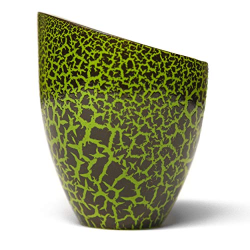 Teelichtglas Teelichthalter Windlicht Glas Grün - ROSEMARIE SCHULZ (Grün, 13x11 cm) von ROSEMARIE SCHULZ