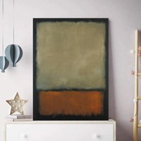 Mark Rothko Kunst Poster, Moderne Wand Dekor, Abstrakt Minimalismus Gemälde, Leinwand Kunst, Expressionismus Druck von RosemaryArtGallery