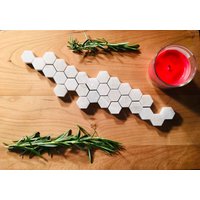 "Schöne 1 "Marmor Hexagon Magnete Sets" von RosemaryPureDesigns