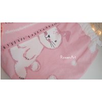 Windel Tasche Projekttasche Rosa Beutel Osterhase Spielzeugtasche von RosenArtDesign
