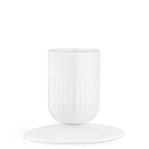 Kähler Blockkerzenhalter mittel Hammershøi dänisches Design Handarbeit, Weiss Kähler Blockkerzenhalter mittel Hammershøi dänisches Design Handarbeit, Weiss von HAK Kähler