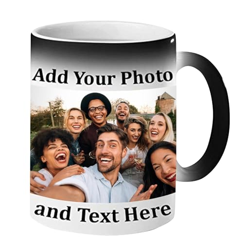Rosennie Tasse Tassen 325ml - Aufdruck selbst gestalten - Wunschtext - 325 ml - Schwarz - Personalized Coffee Mug Text beschriftet Grosse personalisierte Caffe selber Bedrucken tassengeschenke Rosennie Tasse Tassen 325ml - Aufdruck selbst gestalten - Wunschtext - 325 ml - Schwarz - Personalized Coffee Mug Text beschriftet Grosse personalisierte Caffe selber Bedrucken tassengeschenke von Rosennie