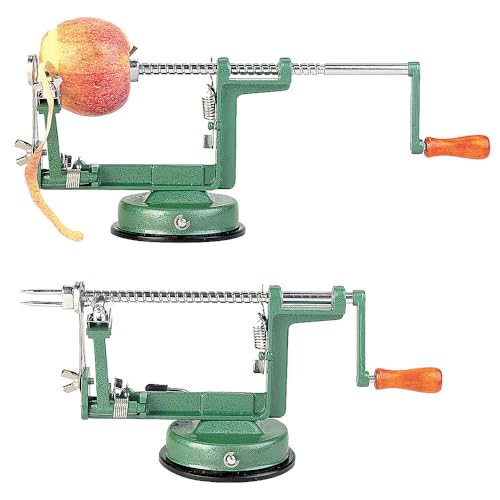 Rosenstein & Söhne Apfelschneider: 2er-Set Profi-Apfelschäler und -schneider (Apfelschaeler, Apfelschäler Spiralschneider, Schäler) Rosenstein & Söhne Apfelschneider: 2er-Set Profi-Apfelschäler und -schneider (Apfelschaeler, Apfelschäler Spiralschneider, Schäler) von Rosenstein & Söhne