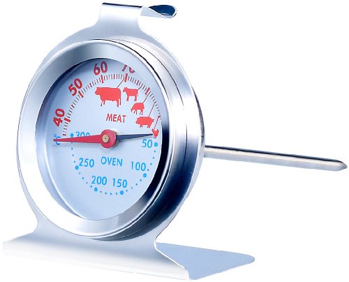 Rosenstein & Söhne Thermometer für Backofen: 3in1 XL Braten- und Ofen-Thermometer für Gar- & Backofentemperatur (Braten- und Backofen-Thermometer, Bratofen Thermometer, Küchenthermometer) von Rosenstein & Söhne