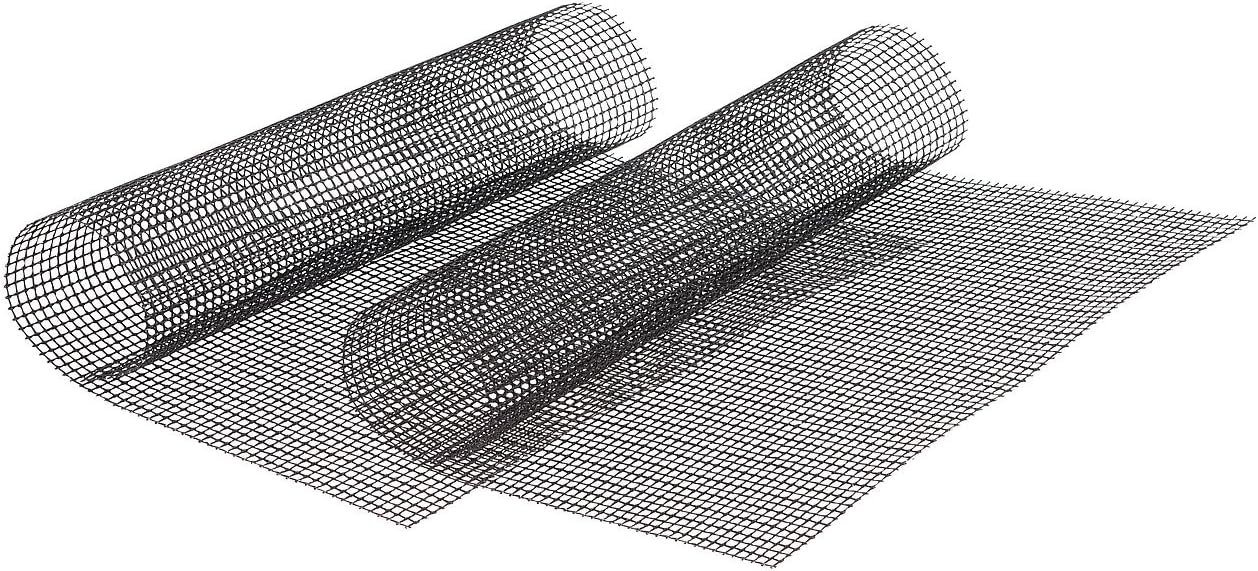 Rosenstein & Söhne Grillschale 2x Dauer Backmatte Grillmatte aus PTFE Glasfaser Grill Gitter antihaft, (2-St) von Rosenstein & Söhne