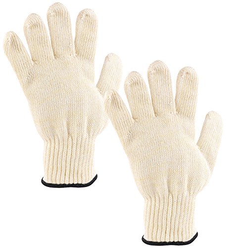 Rosenstein & Söhne Feuerfeste Handschuhe: 2er-Pack Hitzebeständige Grillhandschuhe in Universalgröße, bis 250 °C (Ofenhandschuhe, Küchenhandschuhe hitzebeständig, öfenhandschuhe) von Rosenstein & Söhne