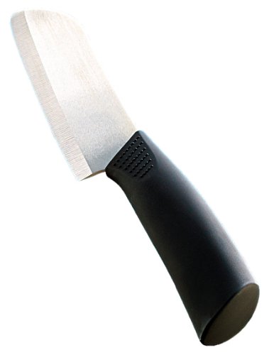 Rosenstein & Söhne Küchenzubehör: Keramik-Santokumesser mit 12-cm-Klinge (Keramikmesser, Messer, Schäler) von Rosenstein & Söhne