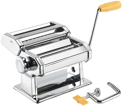 Rosenstein & Söhne Nudelmaschine: Nudel-Maschine NM-100, schmale & breite Bandnudeln (Pastamaschine, Pastamaker, Spaghetti) von Rosenstein & Söhne