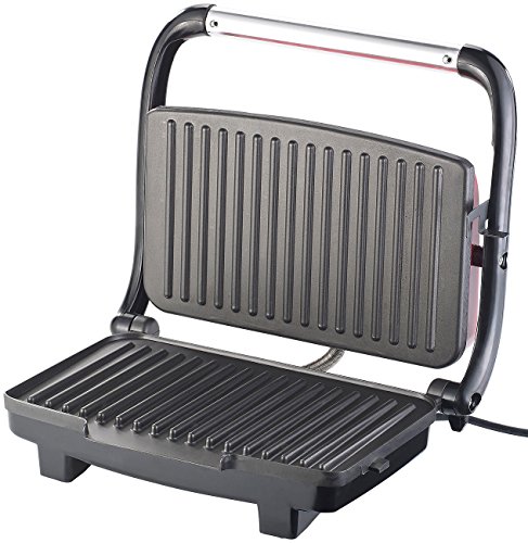 Rosenstein & Söhne Panini Toaster: Panini-, Sandwich- & Kontaktgrill CG-2510, 1.000 W (Panini Sandwich Maker, Kontaktgrill Toaster, Grillspiesse) von Rosenstein & Söhne