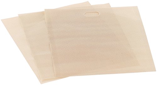 Rosenstein & Söhne Toast Bag: 3x Dauer-Antihaft-XL-Toastabags für Toaster, Mikrowelle & Backofen (Toastbags, Toasttüten, Dauerbackpapier) von Rosenstein & Söhne