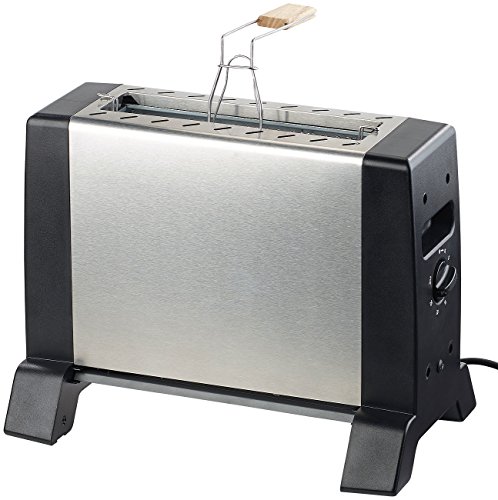 Rosenstein & Söhne Vertikalgrill elektrisch: Vertikaler Infrarot-Tischgrill mit 24 x 18 cm Grillfläche & 1.000 Watt (Vertikal Grill, Toaster-Grill, Sandwichtoaster) von Rosenstein & Söhne