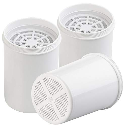 Rosenstein & Söhne Zubehör zu Heißwasserkocher: 3er-Set Ersatz-Kohlefilter für Heiß- und Kalt-Wasserspender HKW-100 (Wasserspender Filter, kaltes Wasser, Kaffeemaschine) von Rosenstein & Söhne