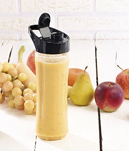 Rosenstein & Söhne Zubehör zu Mini-Mixer: Ersatz-Mix-Trinkflasche für Smoothie-Maker BR-600, BPA-frei, 600 ml (Standmixer, Zerkleinerer, Zitruspresse) von Rosenstein & Söhne
