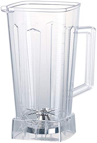 Rosenstein & Söhne Zubehör zu Frappe Mixer: Ersatz-Mixbecher für Profi-Standmixer BR-1500, Versandrückläufer (Smoothie-Mixer Gastronomie, Hochleistungs-Standmixer) von Rosenstein & Söhne