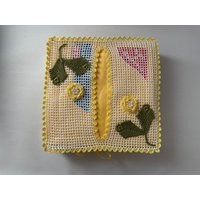 Peçetelik Serviettenhalter Aufbewahrung Für Servietten, Gehäkelt, Eigene Handarbeit von Rosenstreuer