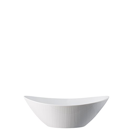 Rosenthal Mesh Weiss Schale oval 24 x 18 cm von Rosenthal