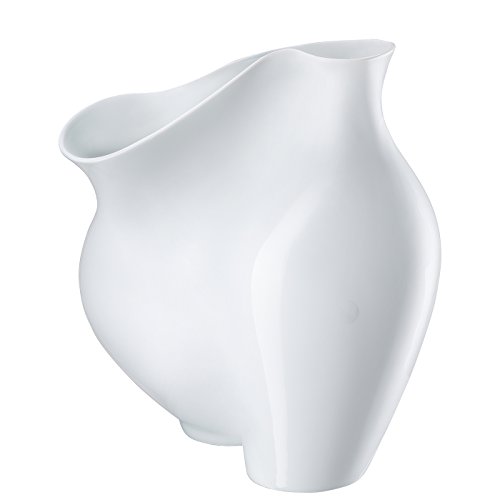 Rosenthal La Chute Weiß Vase 26 cm von Rosenthal