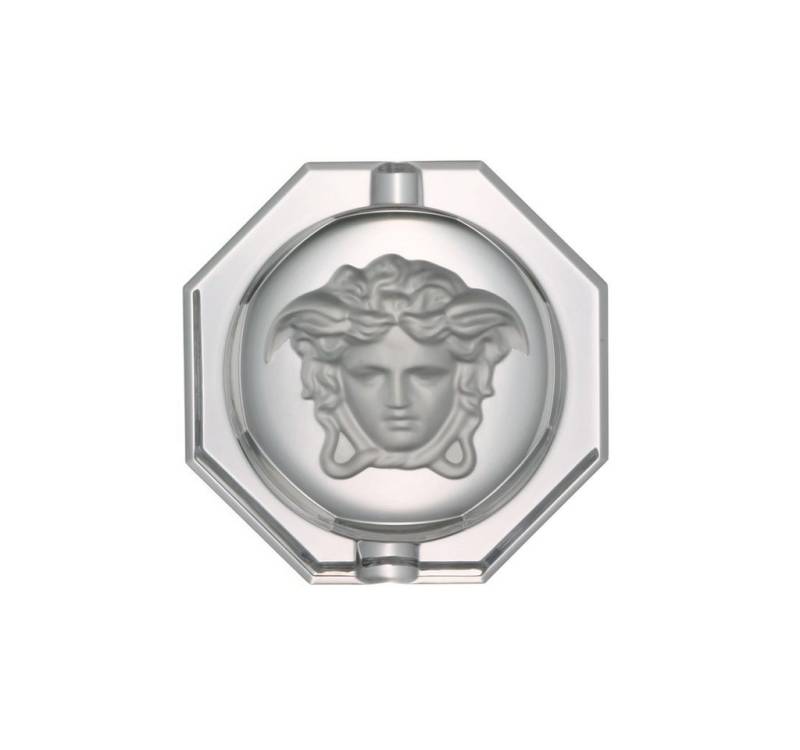 Rosenthal meets Versace Aschenbecher Medusa Lumiere 13 cm Kristall von Rosenthal meets Versace