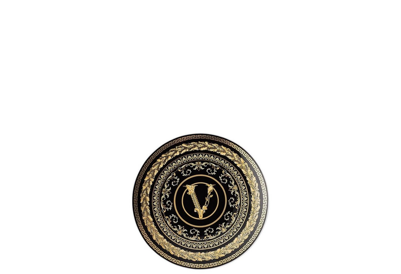 Rosenthal meets Versace Brotteller Virtus Gala Black Brotteller 17 cm von Rosenthal meets Versace