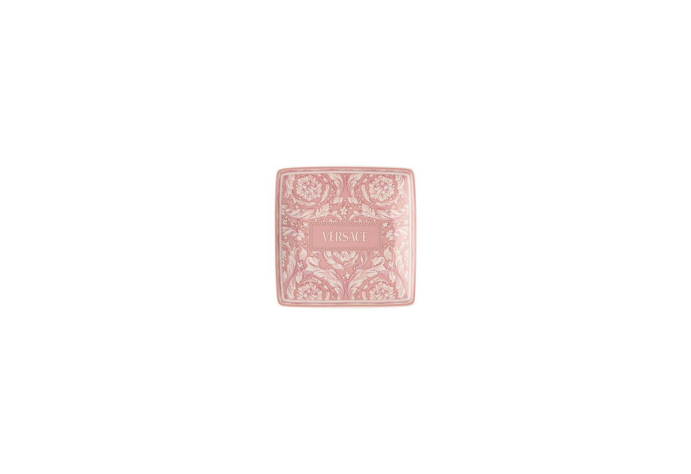 Rosenthal meets Versace Dekoschale BAROCCO Rose Schälchen quadratisch flach rosa (1 St) von Rosenthal meets Versace