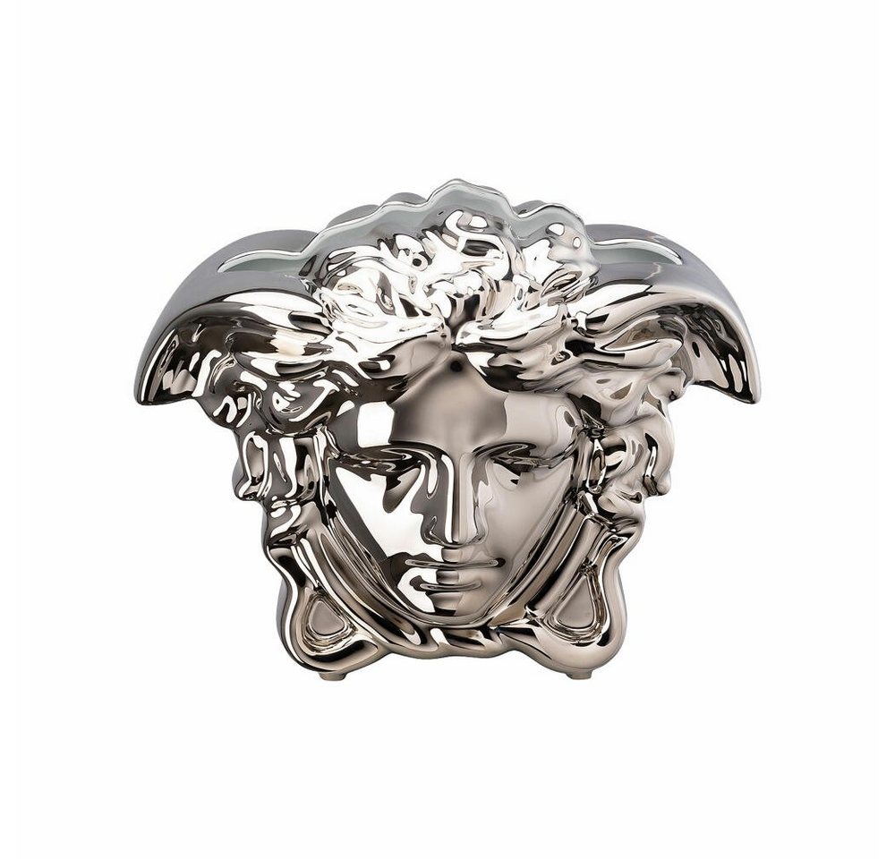 Rosenthal meets Versace Dekovase Medusa Grande Silver 21 cm von Rosenthal meets Versace