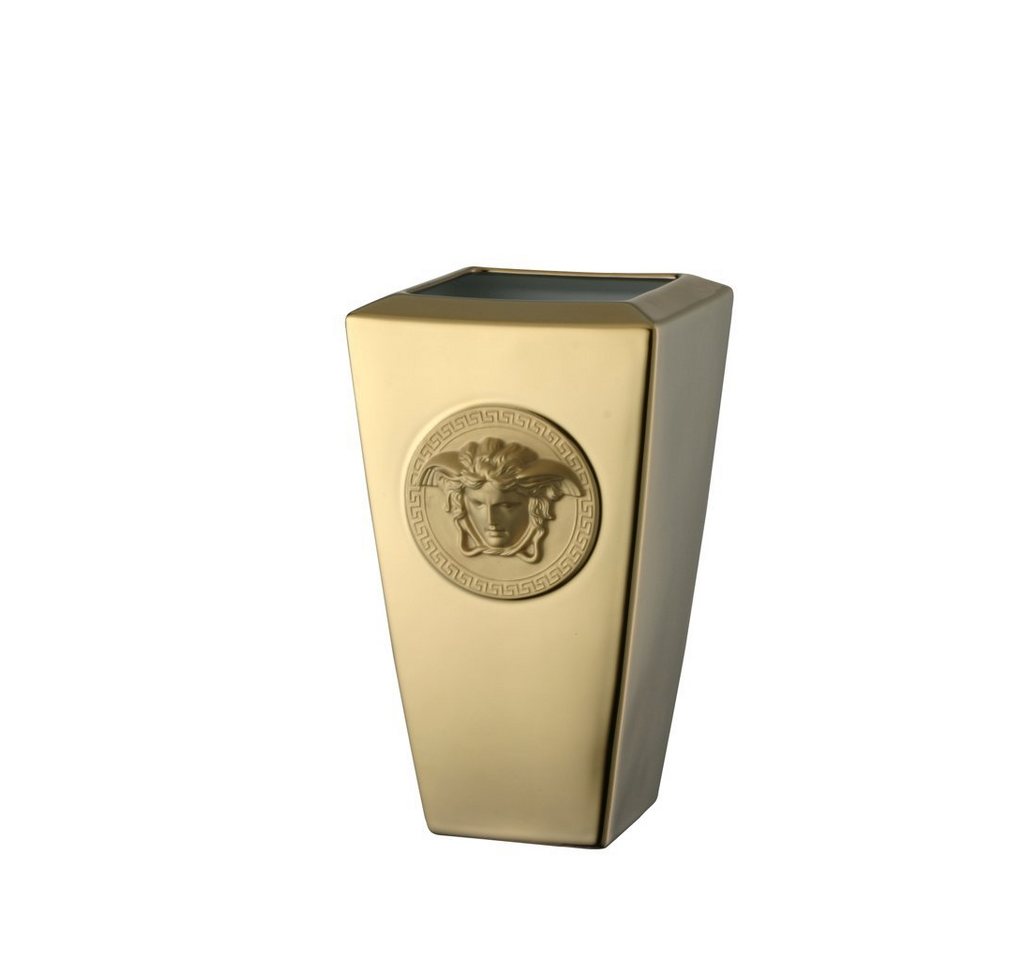 Rosenthal meets Versace Dekovase Medusa gold Vase 24 cm von Rosenthal meets Versace