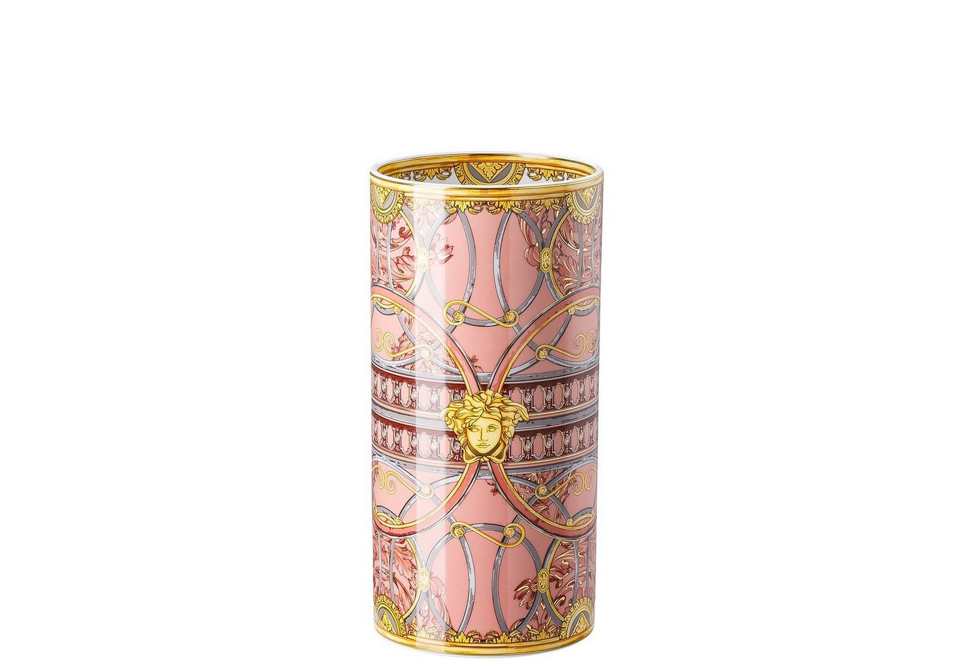 Rosenthal meets Versace Dekovase Scala Palazzo Rosa Vase 24 cm von Rosenthal meets Versace