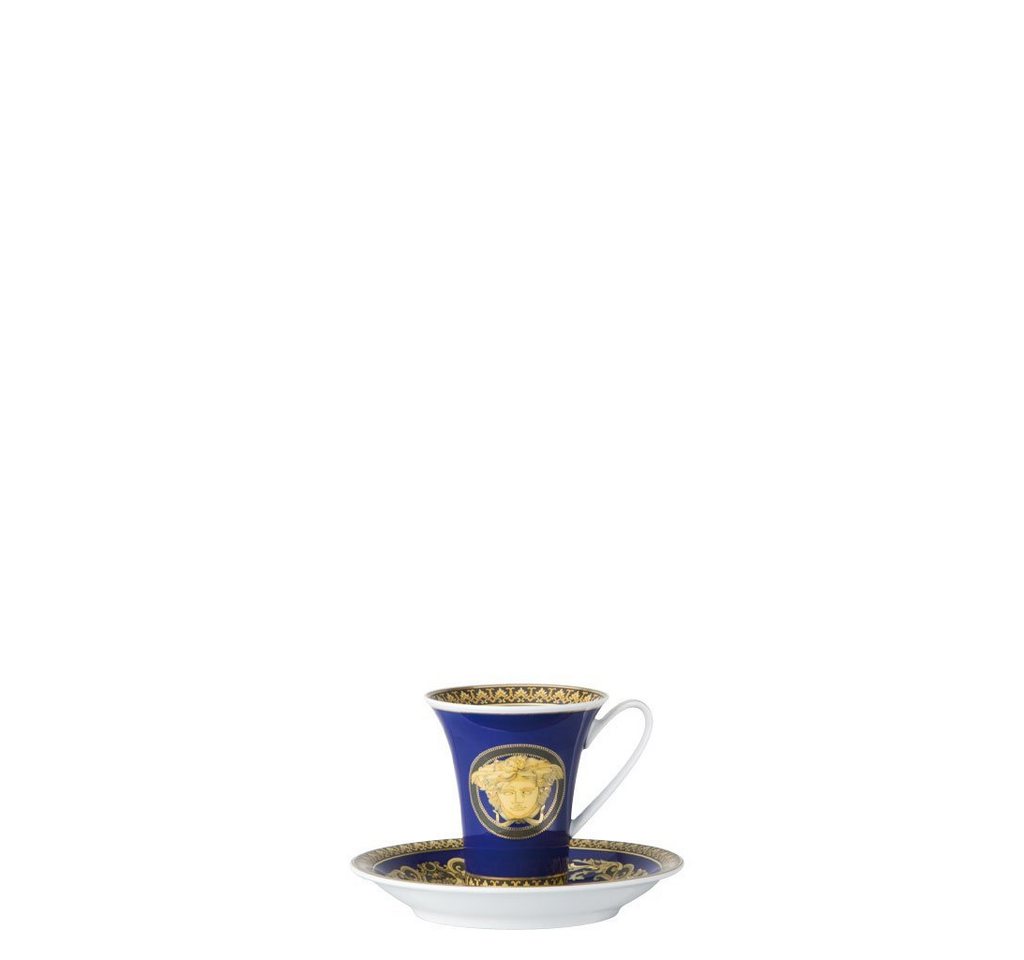 Rosenthal meets Versace Espressotasse 2-tlg. Ikarus Medusa Mokkatasse, Porzellan von Rosenthal meets Versace